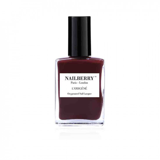 Oxygenated Nail Polish Dial M for Maroon - Maroon