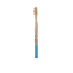 Natural Bamboo Toothbrush For Adults - Light Blue   
