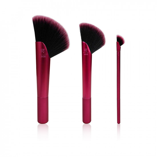 Rebel Edge Trio makeup brushes set