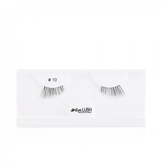 100% Human Hair Eyelashes - N 10 100% Human Hair Eyelashes - N 10