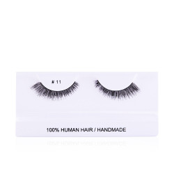 100% Human Hair Eyelashes - N 11