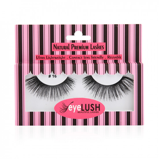 100% Human Hair Eyelashes - N 16 100% Human Hair Eyelashes - N 16