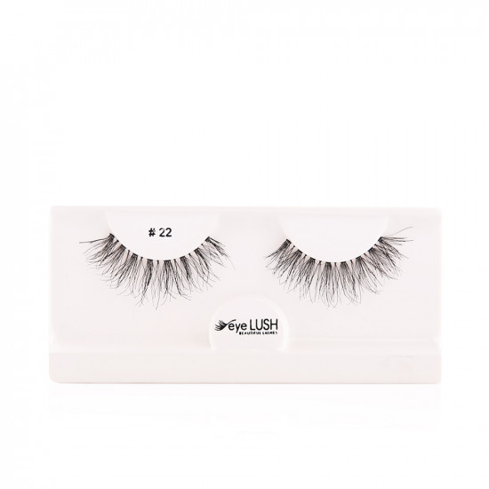 100% Human Hair Eyelashes - N 22 100% Human Hair Eyelashes - N 22