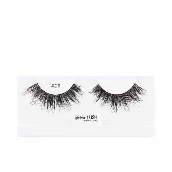 100% Human Hair Eyelashes - N 20 100% Human Hair Eyelashes - N 20
