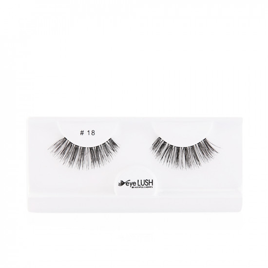 100% Human Hair Eyelashes - N 18 100% Human Hair Eyelashes - N 18