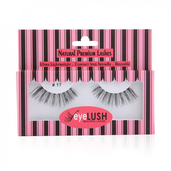 100% Human Hair Eyelashes - N 17 100% Human Hair Eyelashes - N 17