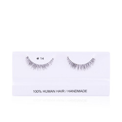 100% Human Hair Eyelashes - N 14