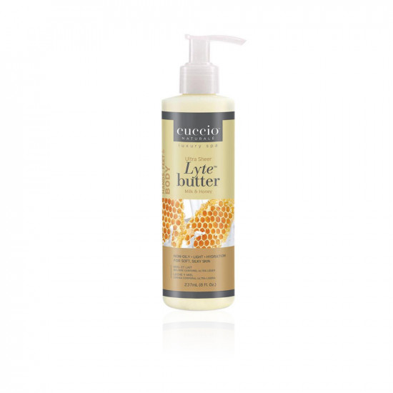 Lyte Ultra-sheer Body Butter - Honey Soy Milk - 8oz Lyte Ultra-sheer Body Butter - Honey Soy Milk - 8oz