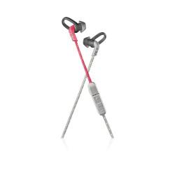Backbeat Fit 300 Sweatproof Sport Wireless Earbuds - Grey/Coral