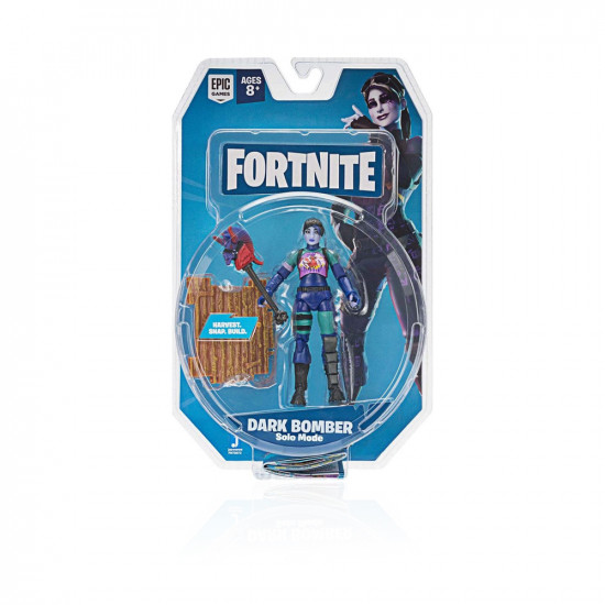 Fornite Solo Mode Core Figure - Dark Bomber Series 2 - Age 8+ Fornite Solo Mode Core Figure - Dark Bomber Series 2 - Age 8+