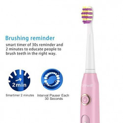 Sonic Electric Toothbrush - Pink - FW-507