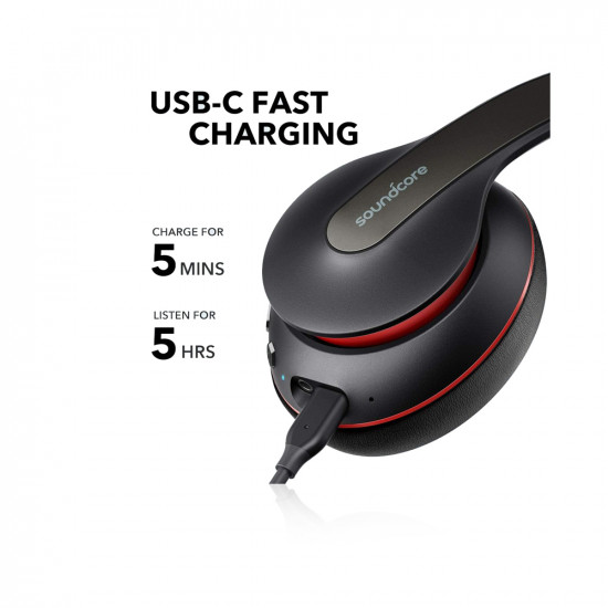 Life Q10 Bluetooth Headphone With Hands Free Mic - Red Life Q10 Bluetooth Headphone With Hands Free Mic - Red