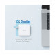 Powerport Atom Iii 2 Ports Wall Charger With Iq 3.0 - White Powerport Atom Iii 2 Ports Wall Charger With Iq 3.0 - White