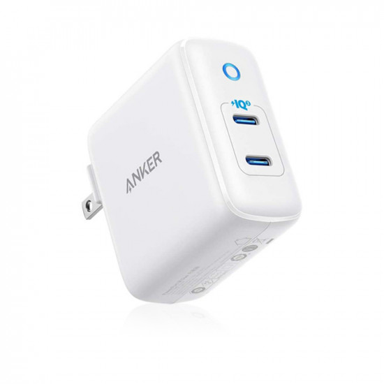 Powerport Iii 2-port Type-c Piq 3.0 Wall Charger 36w - White Powerport Iii 2-port Type-c Piq 3.0 Wall Charger 36w - White