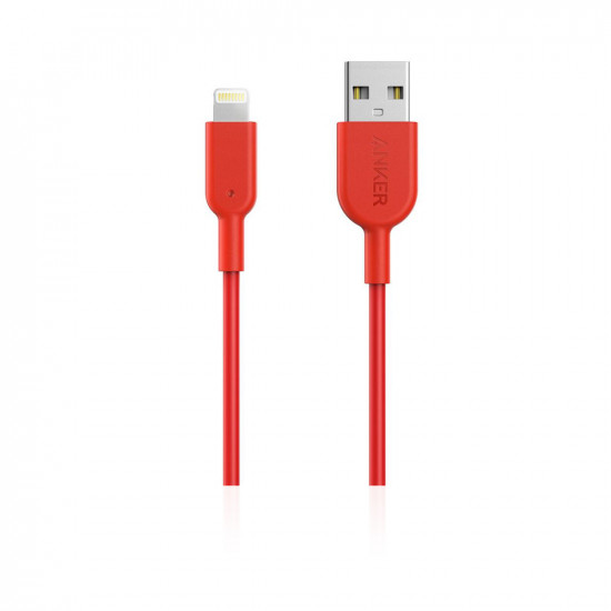 Powerline II Lightning - 0.9m /3ft -Red Powerline II Lightning - 0.9m /3ft -Red