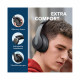 Life Q10 Bluetooth Headphone With Hands-Free Mic - Black Life Q10 Bluetooth Headphone With Hands-Free Mic - Black