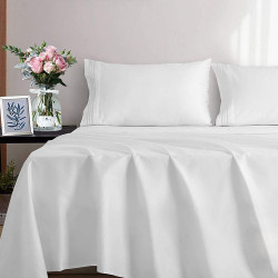 Disposable Bedding Set - King Size - White   