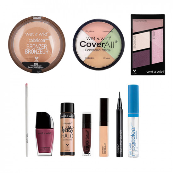 Dazzled Makeup Set - 10 Pcs