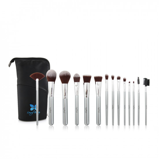 Ltayef Beauty Silver Brush 14pcs Set Ltayef Beauty Silver Brush 14pcs Set