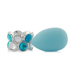Sponge Aqua & Bling Holder - Blue