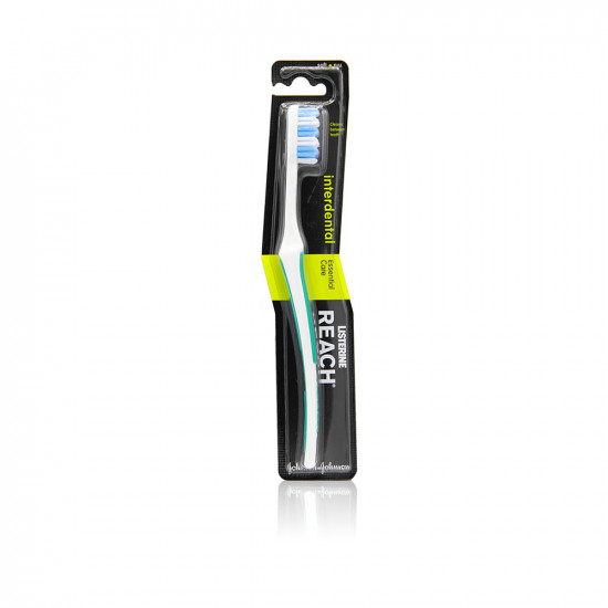 Reach Interdental Essential Care Soft Tooth Brush - White And Green Reach Interdental Essential Care Soft Tooth Brush - White And Green