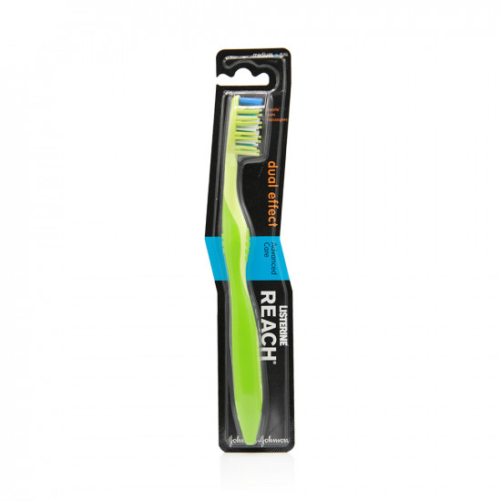 Reach Dual Effect Soft Toothbrush - Light Sky Green Reach Dual Effect Soft Toothbrush - Light Sky Green