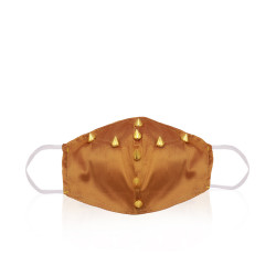 Stud Face Mask  - Gold