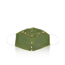 Face Mask - Green Stud