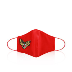 Face Mask - Aviation Label - Red String 