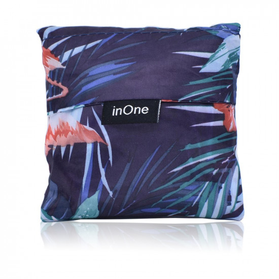 Recycle Shopping Bag - Flamingo