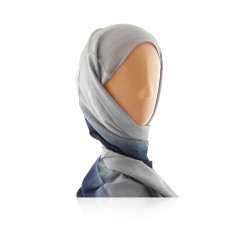 Kham Shal -  Gray With Dark Blue - N 6