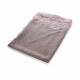 Japanese Gauze With Embroidery For 2 Edge Shape ( L ) Letter -  Dark Beige N35