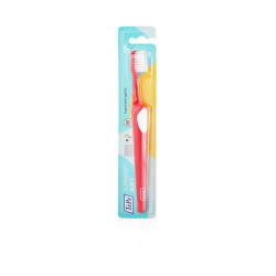 Supreme White Soft Bristle Toothbrush - Red & White