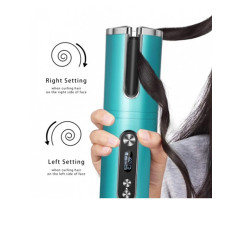 Portable Automatic Hair Divider Curler - Blue