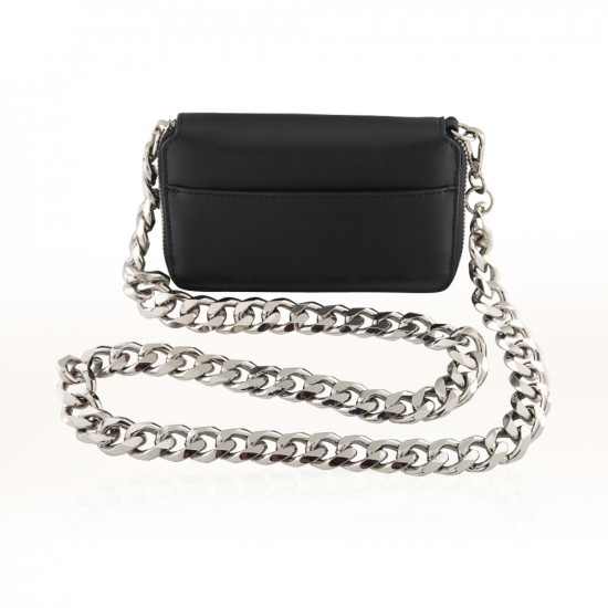 Chain Wallet Bag - Black