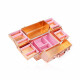 Beauty Make Up Case And Organizer - Rose Gold Beauty Make Up Case And Organizer - Rose Gold