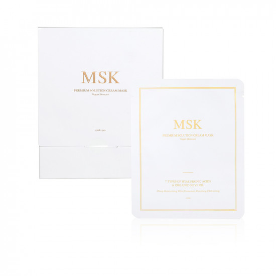 Premium Solution Cream Face Mask  - 27 Ml X 5 Pc