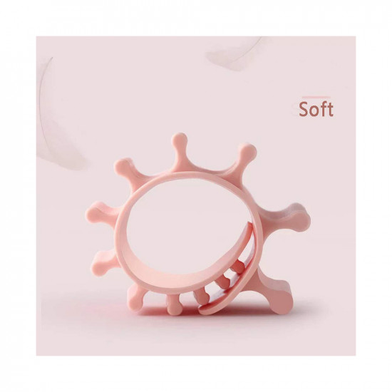 Suction Wall Silicone Makeup Brush Holder - Pink Suction Wall Silicone Makeup Brush Holder - Pink