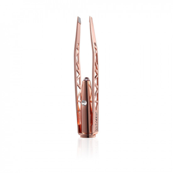 Pro Illuminating Tweezers Rose Gold & Carry Case Pro Illuminating Tweezers Rose Gold & Carry Case