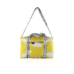 Duffle Bag Set - White - N 6 - Small - Medium And Large