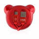 Teddy Retractable Cable 1 Meter - Red