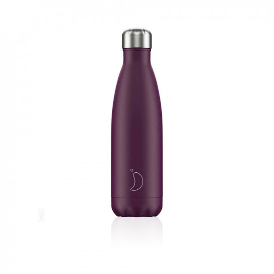 Matte Water Bottle - Purple- 500 ml Matte Water Bottle - Purple- 500 ml
