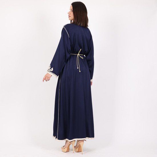 Morrocan Dark Blue Daraah - Large