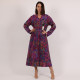 Moroccan Violet  Jelabiya - Medium
