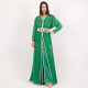 Moroccan Modern Caftan 2 Pcs With Handmade Belt - Large