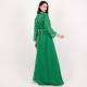Moroccan Modern Caftan 2 Pcs With Handmade Belt - Large