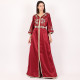 Moroccan Red Daraah With Belt - Large