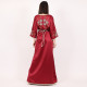 Moroccan Red Daraah With Belt - Large
