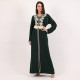 Moroccan Handmade Dress With Belt - Large