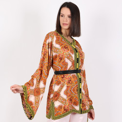 Moroccan Jabador Tunic & Trouser 2 Pcs - Small